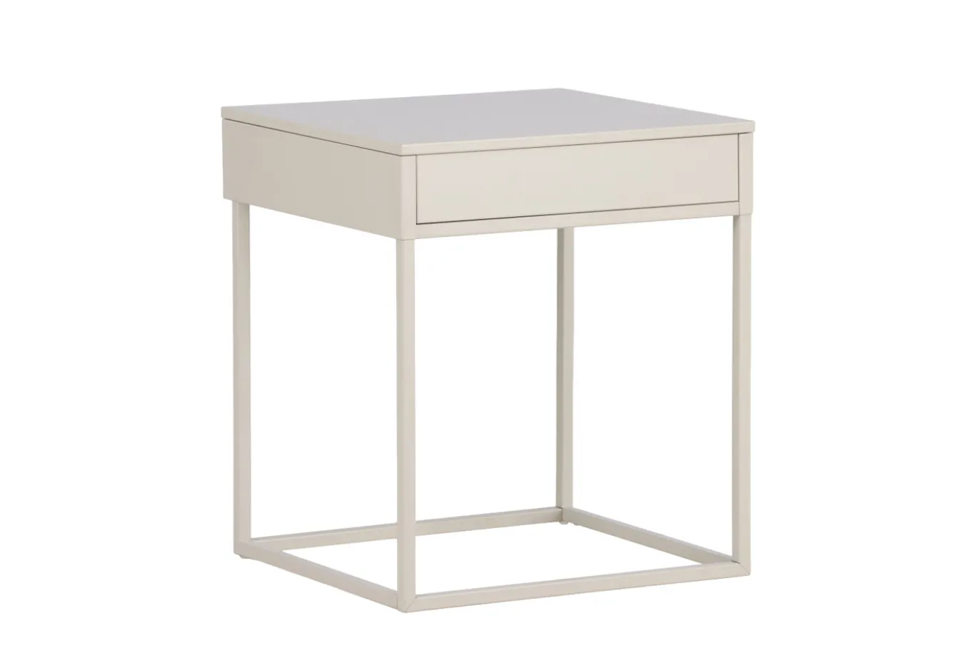 Fjôrd Nachtkastje Bakal Staal Beige