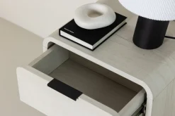 Fjôrd Nachtkastje Lyngdal Whitewash MDF