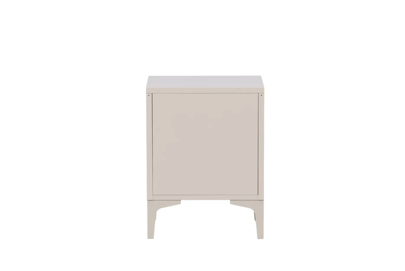 Fjôrd Nachtkastje Piring Staal Beige 60x45cm