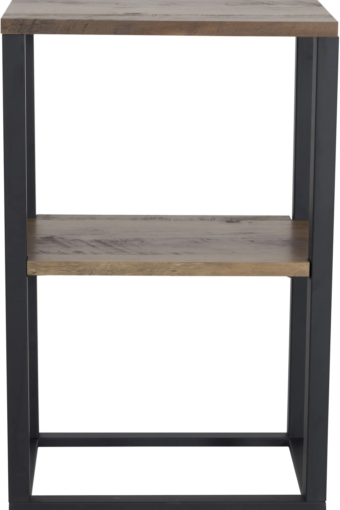 Fjôrd Nachtkastje Rise Zwart Teak-look 45x30x70cm