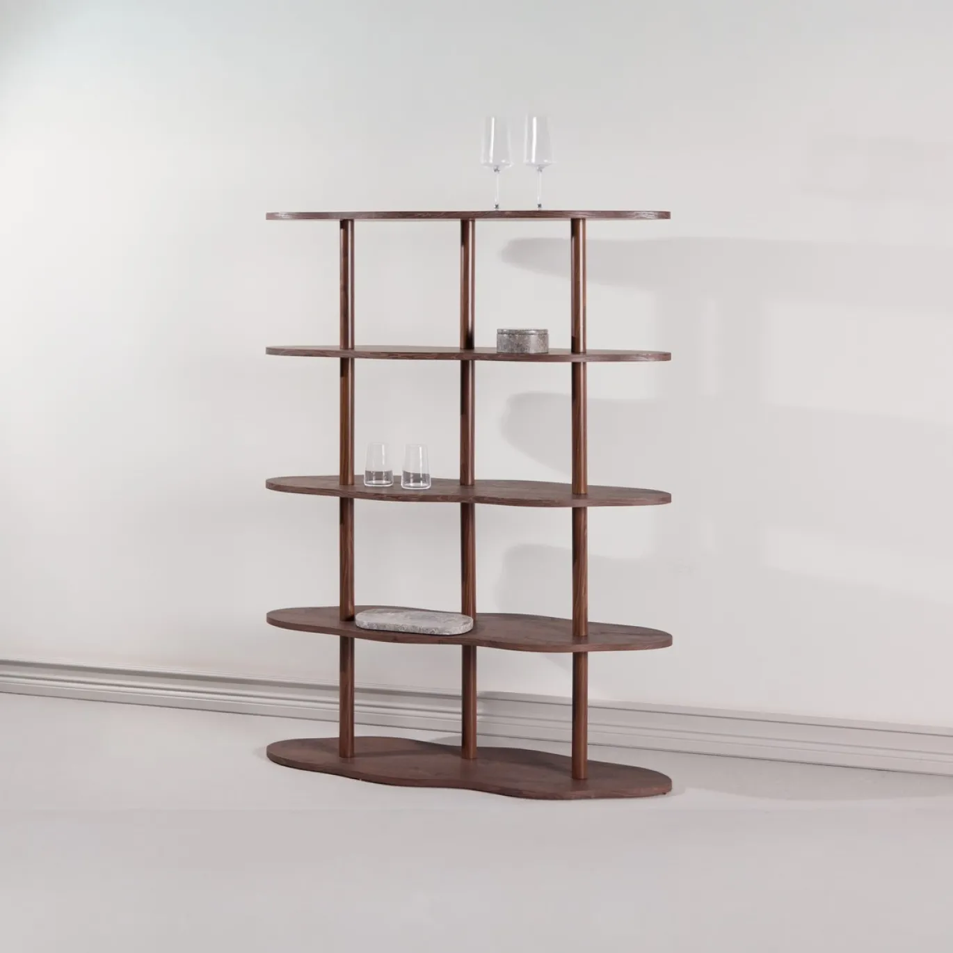 Fjôrd Open Kast Moln Walnoot 140cm
