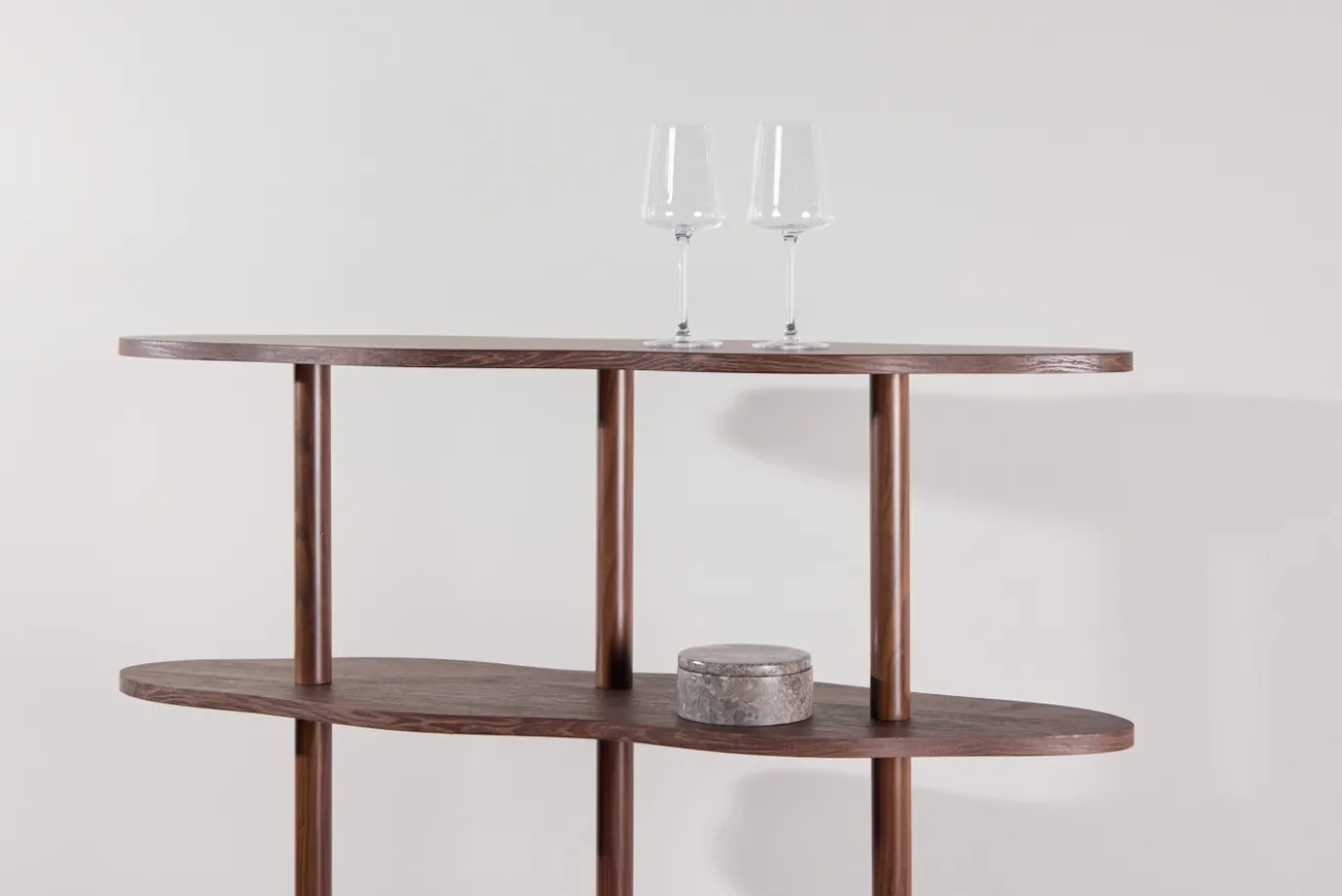 Fjôrd Open Kast Moln Walnoot 140cm
