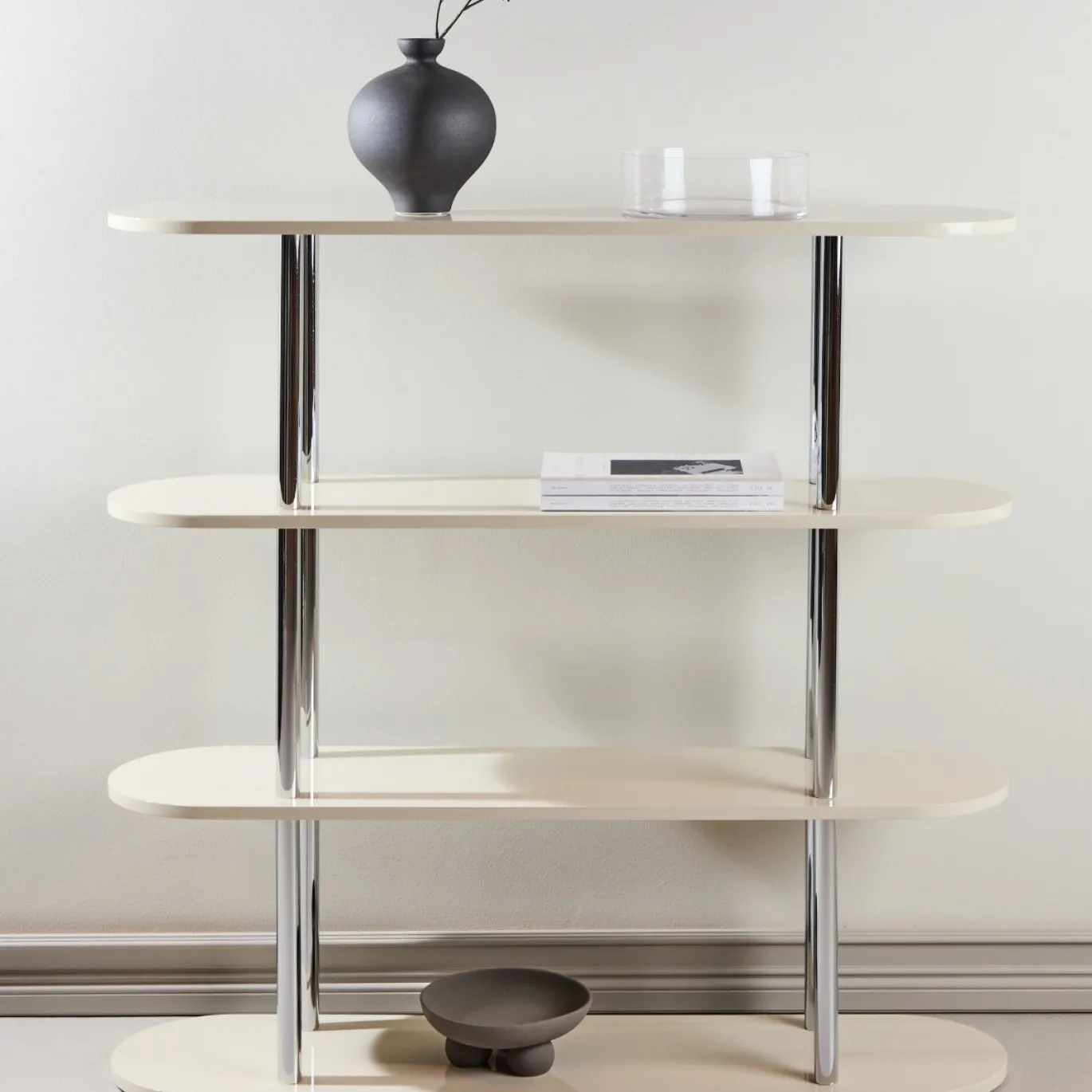 Fjôrd Open Kast Zino MDF Wit 120cm