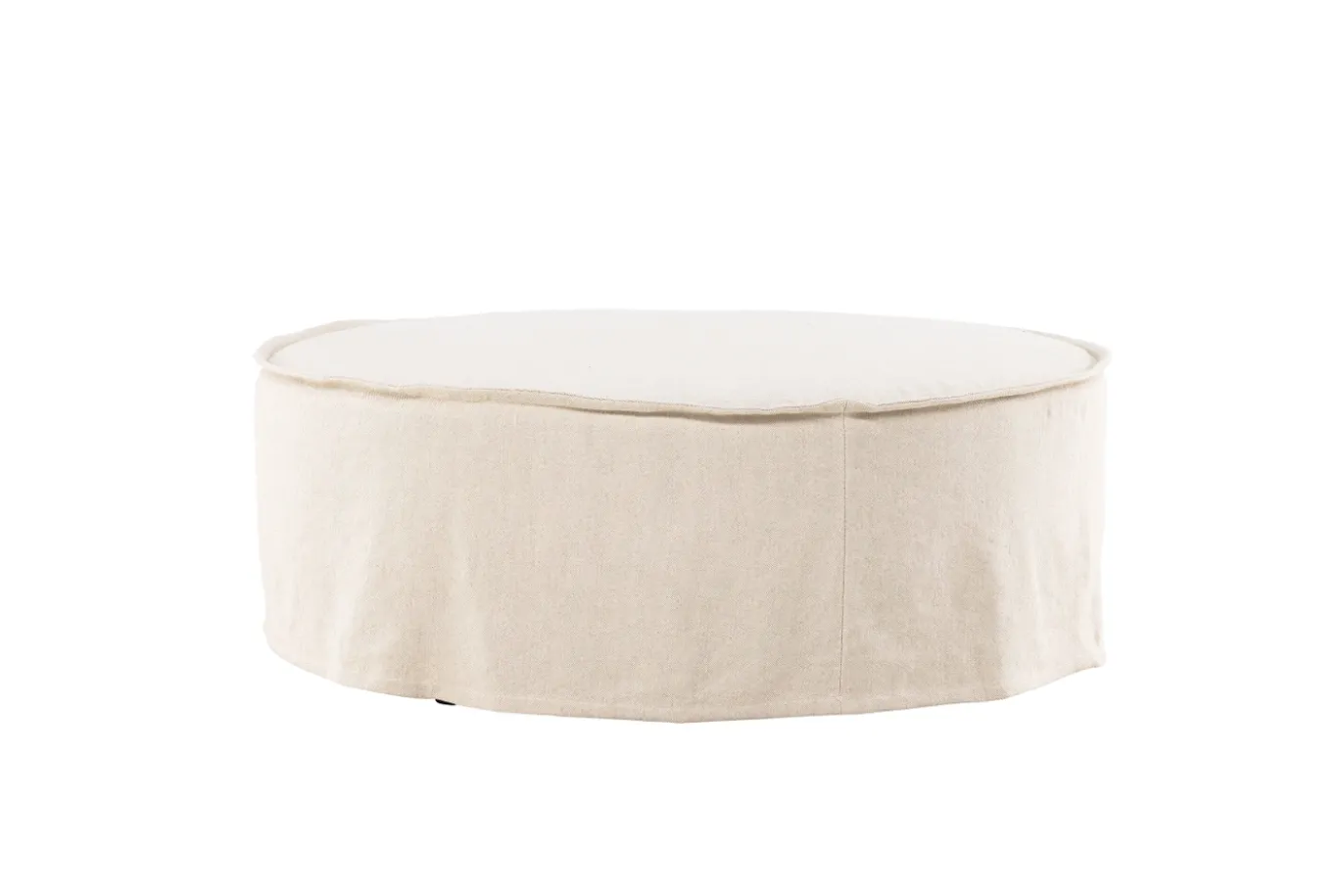Fjôrd Ottoman Vindö Beige ø101cm