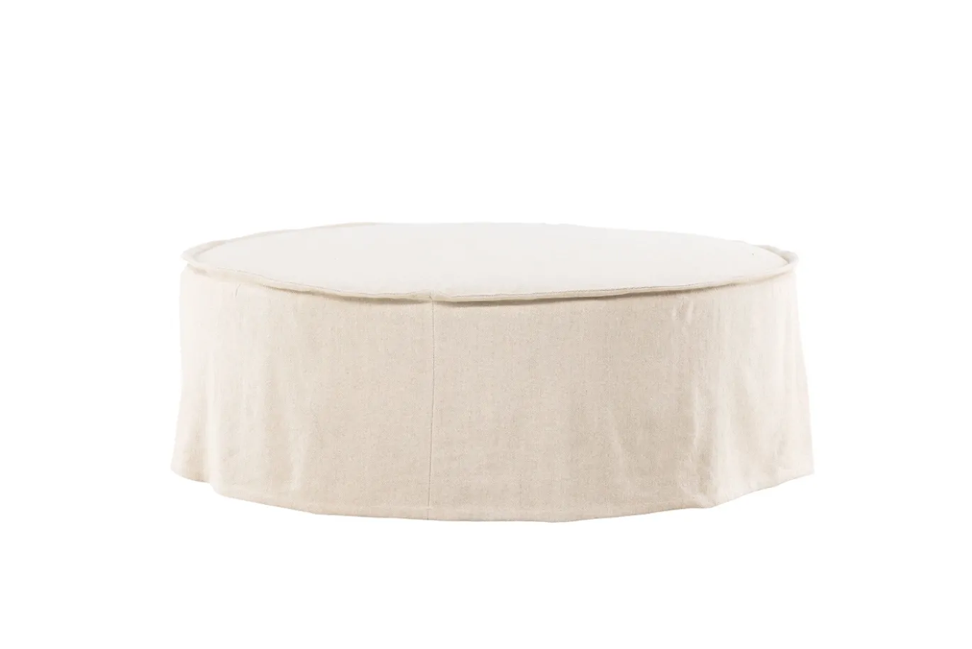 Fjôrd Ottoman Vindö Beige ø101cm