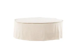 Fjôrd Ottoman Vindö Beige ø101cm