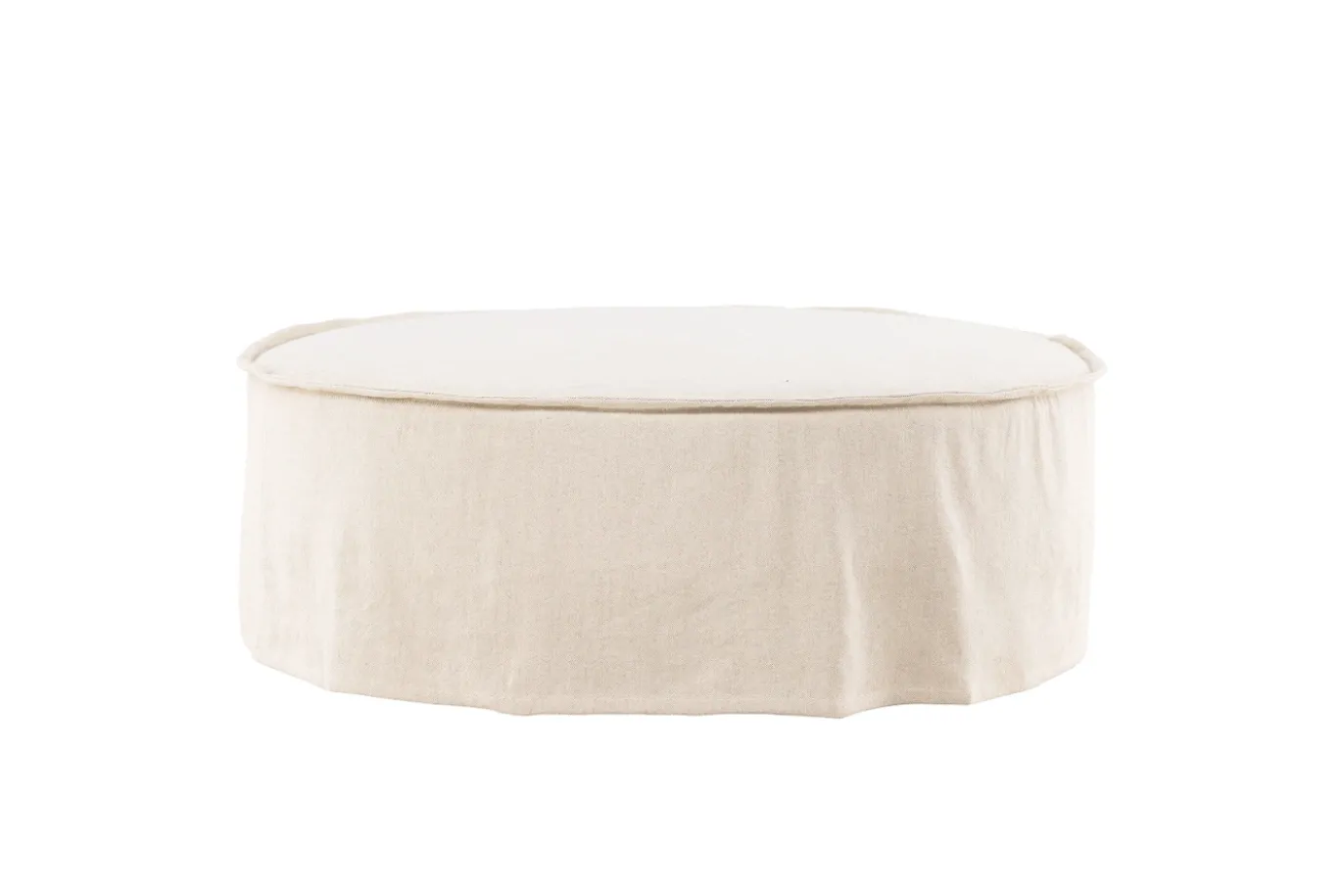 Fjôrd Ottoman Vindö Beige ø101cm