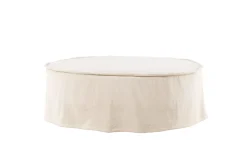 Fjôrd Ottoman Vindö Beige ø101cm