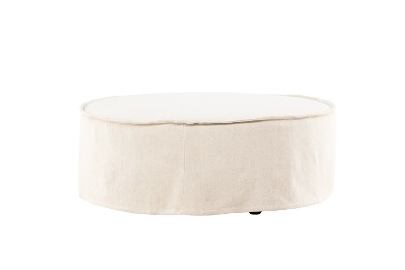 Fjôrd Ottoman Vindö Beige ø101cm