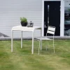 Fjôrd Outdoor Bistrotafel Borneo Aluminium Beige 70x70cm