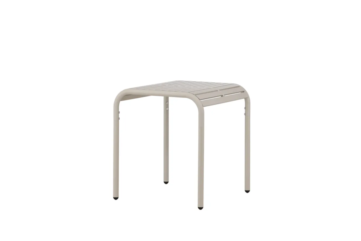 Fjôrd Outdoor Bistrotafel Borneo Aluminium Beige 70x70cm