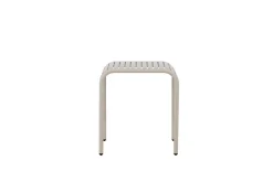 Fjôrd Outdoor Bistrotafel Borneo Aluminium Beige 70x70cm