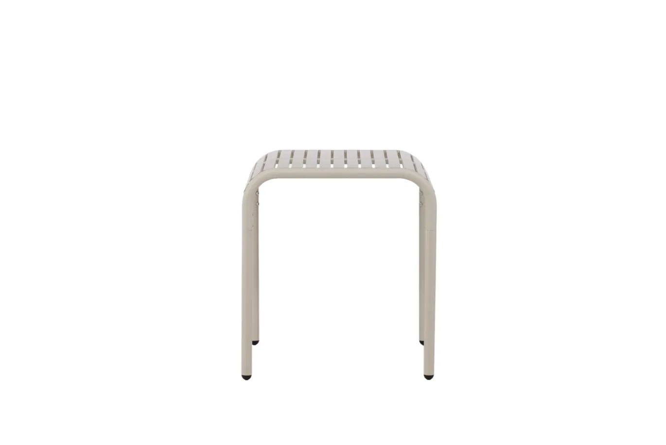 Fjôrd Outdoor Bistrotafel Borneo Aluminium Beige 70x70cm