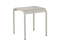 Fjôrd Outdoor Bistrotafel Borneo Aluminium Beige 70x70cm