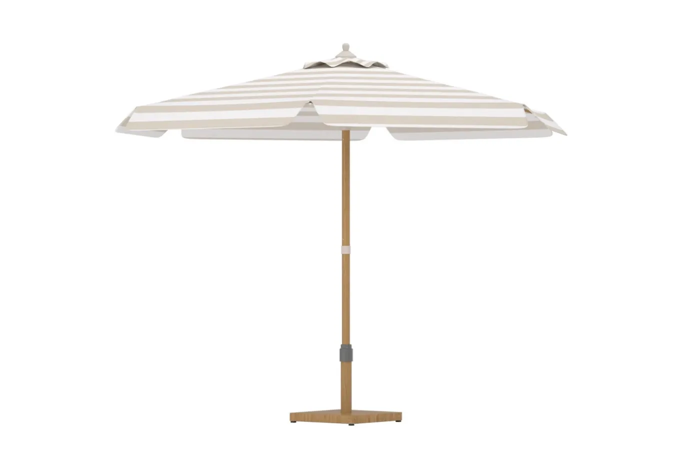 Fjôrd Parasol Cerox Staal Beige ⌀270cm