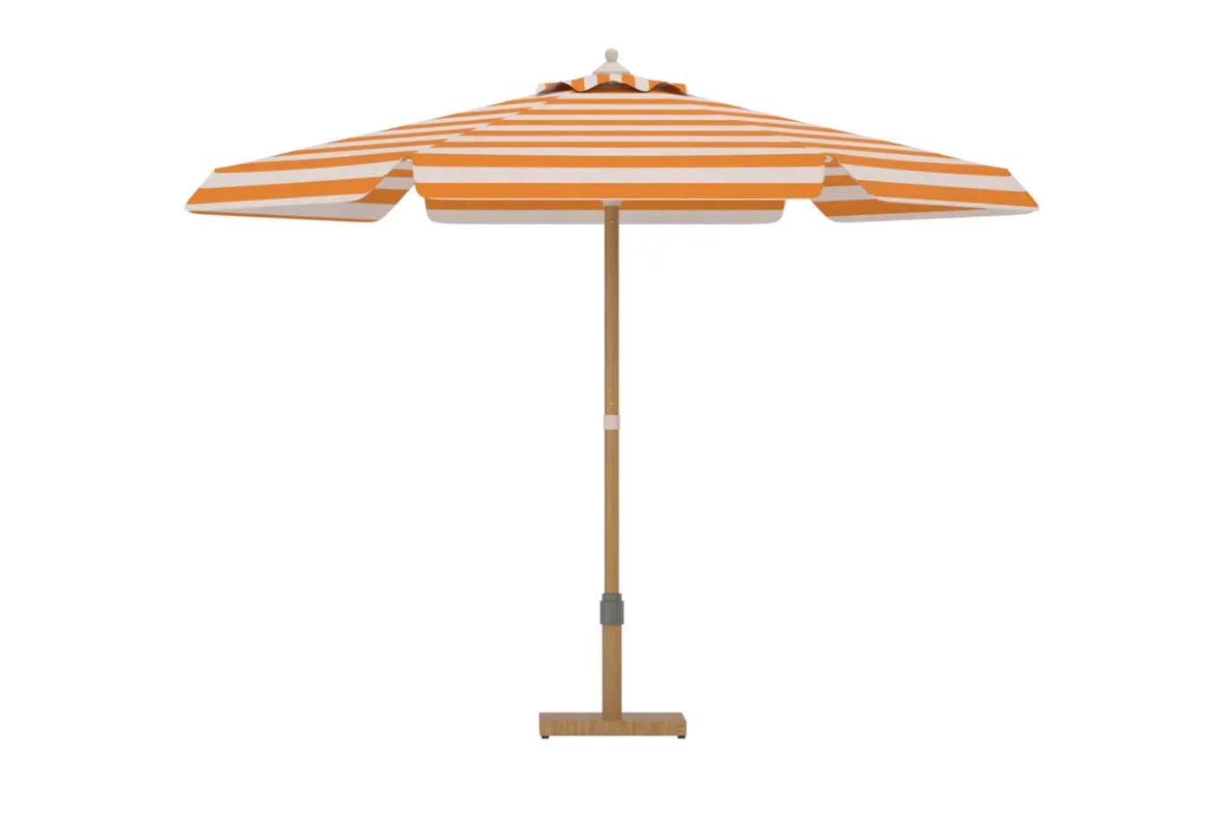 Fjôrd Parasol Cerox Staal Oranje ⌀270cm