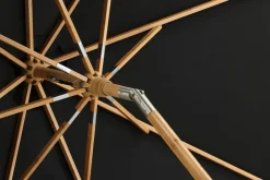 Fjôrd Parasol Cerox Zwart 270cm