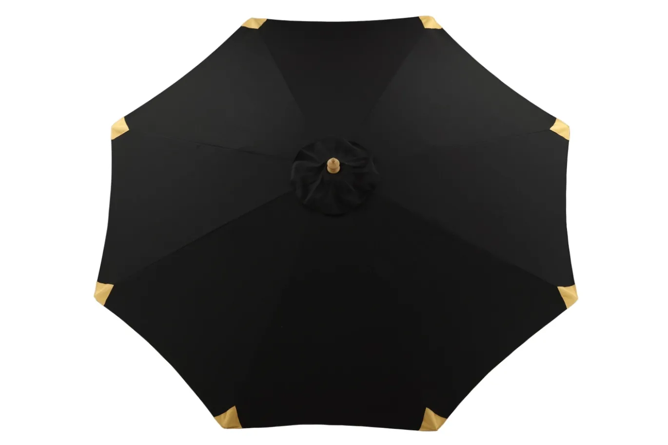 Fjôrd Parasol Cerox Zwart 270cm