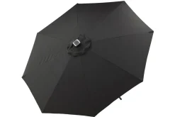Fjôrd Parasol Sabal Met Led- Zwart 270cm