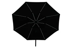 Fjôrd Parasol Sabal Met Led- Zwart 270cm