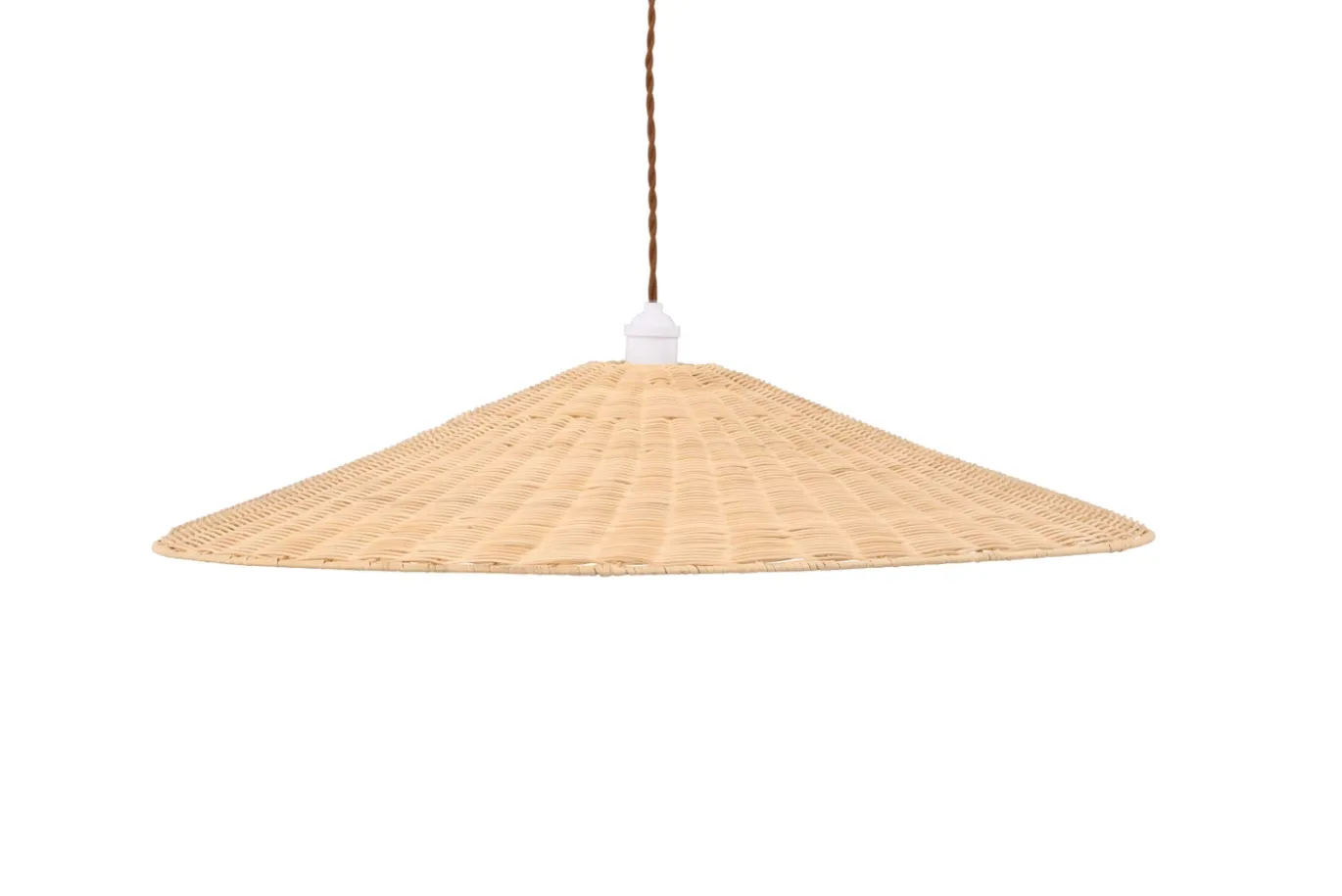 Fjôrd Plafondlamp Herrestad Naturel Rotan