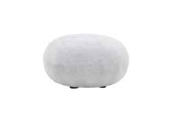 Fjôrd Poef Bologna Lichtgrijs Teddy