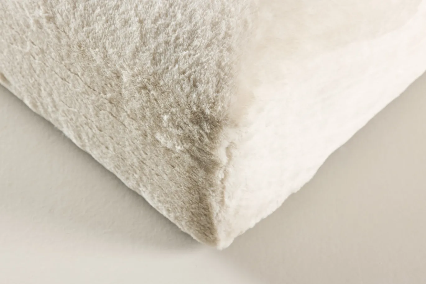 Fjôrd Poef Davie 100x100 Beige Fleece