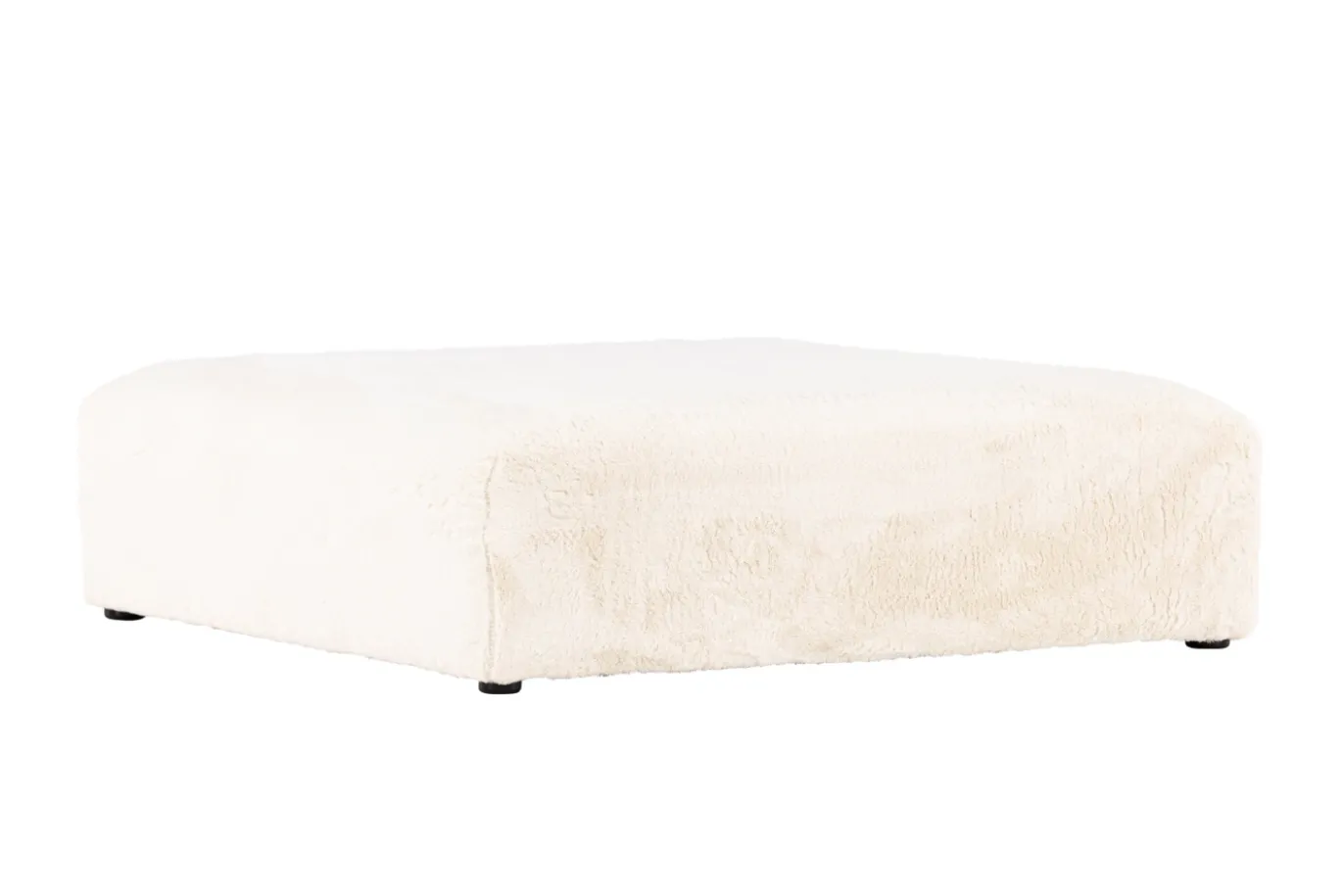 Fjôrd Poef Davie 100x100 Beige Fleece
