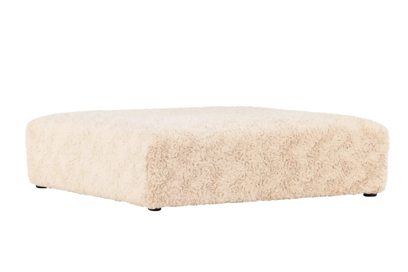 Fjôrd Poef Frankie Beige Teddy 100cm