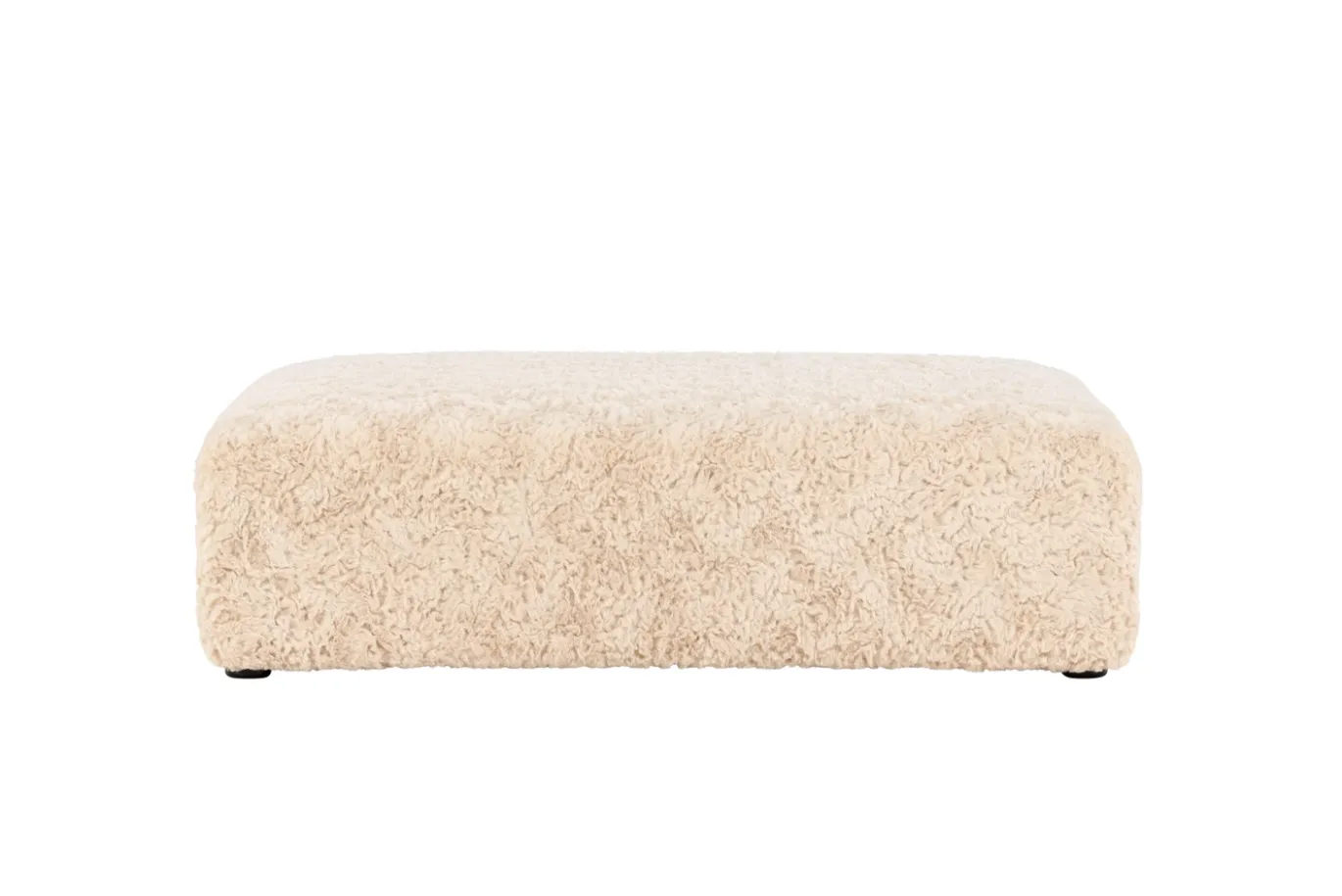 Fjôrd Poef Frankie Beige Teddy 100cm
