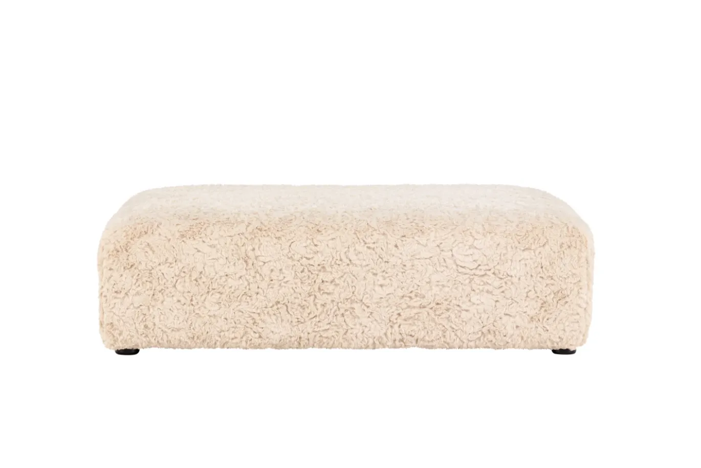 Fjôrd Poef Frankie Beige Teddy 100cm