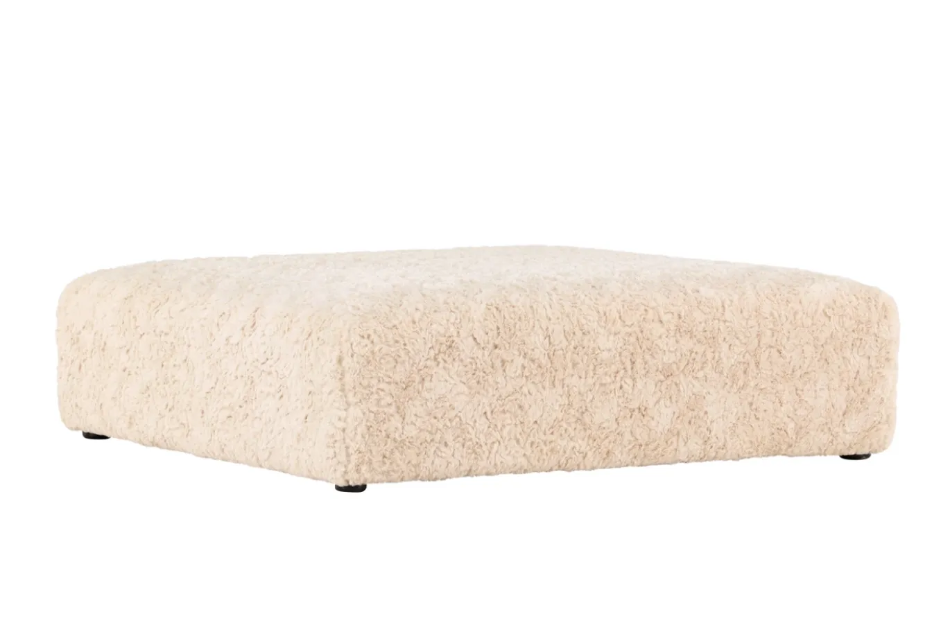 Fjôrd Poef Frankie Beige Teddy 100cm