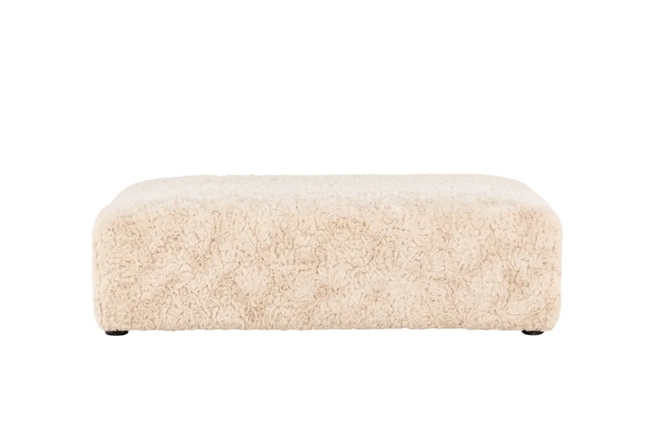 Fjôrd Poef Frankie Beige Teddy 100cm