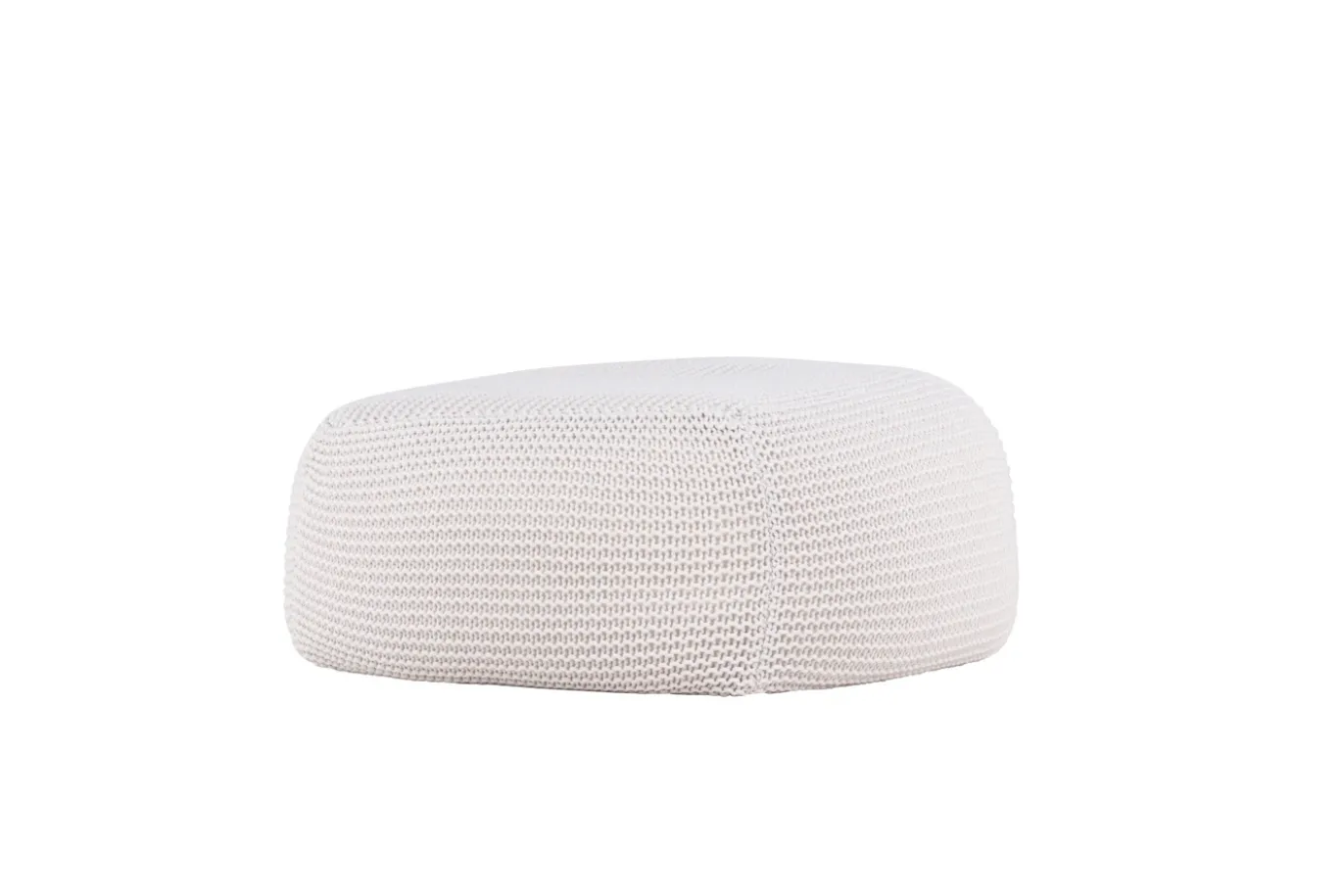 Fjôrd Poef Luca 60x60cm Creme