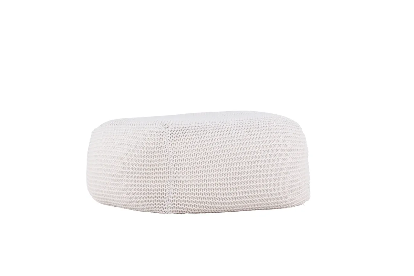 Fjôrd Poef Luca 60x60cm Creme