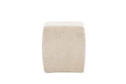 Fjôrd Poef Neapel Beige Bouclé