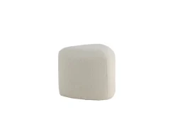 Fjôrd Poef Peg Wit ø46cm