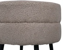 Fjôrd Poef Pot Beige ø40cm