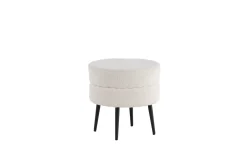 Fjôrd Poef Pot Wit ø40cm
