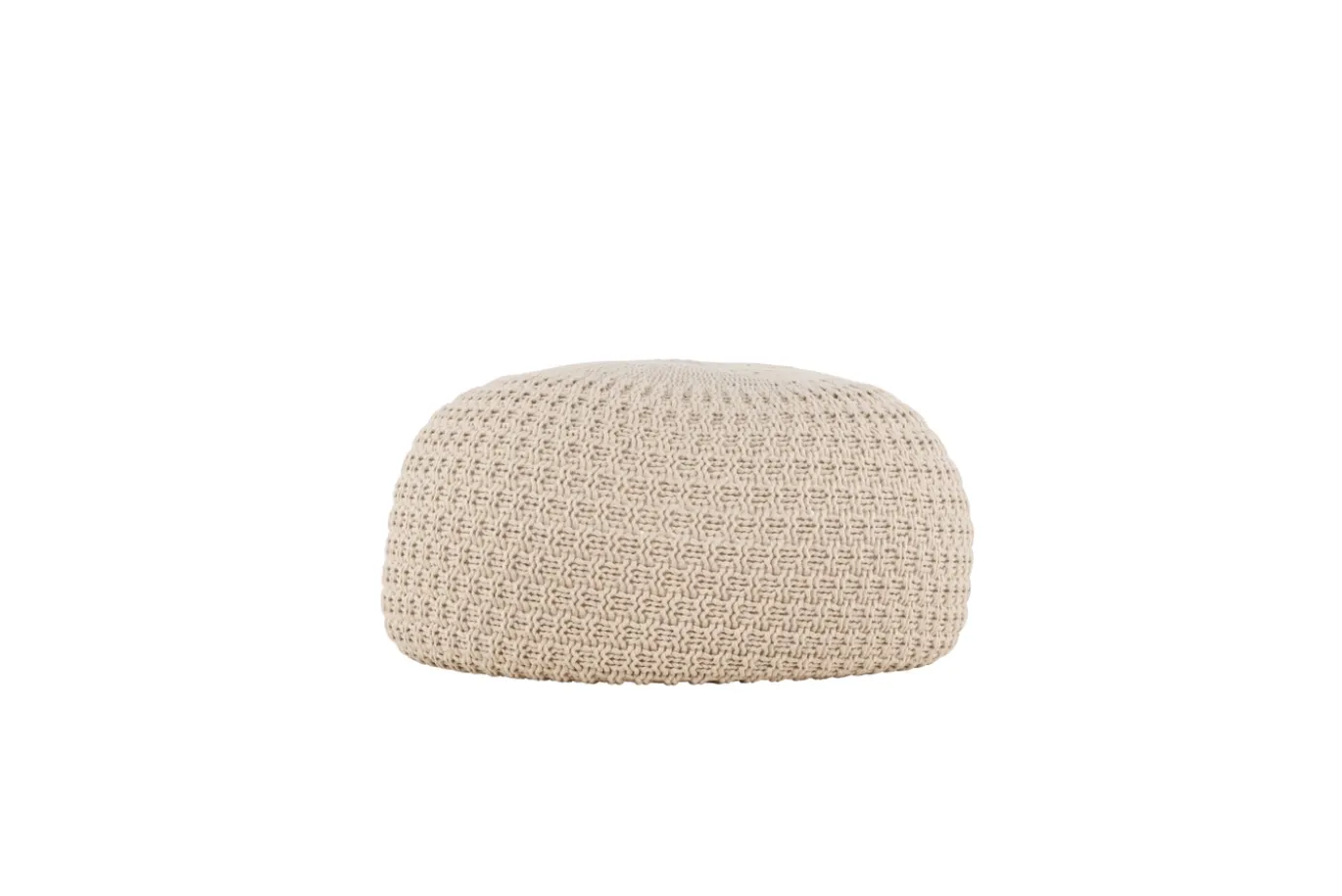 Fjôrd Poef Sam Ø45cm Beige