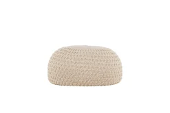 Fjôrd Poef Sam Ø45cm Beige