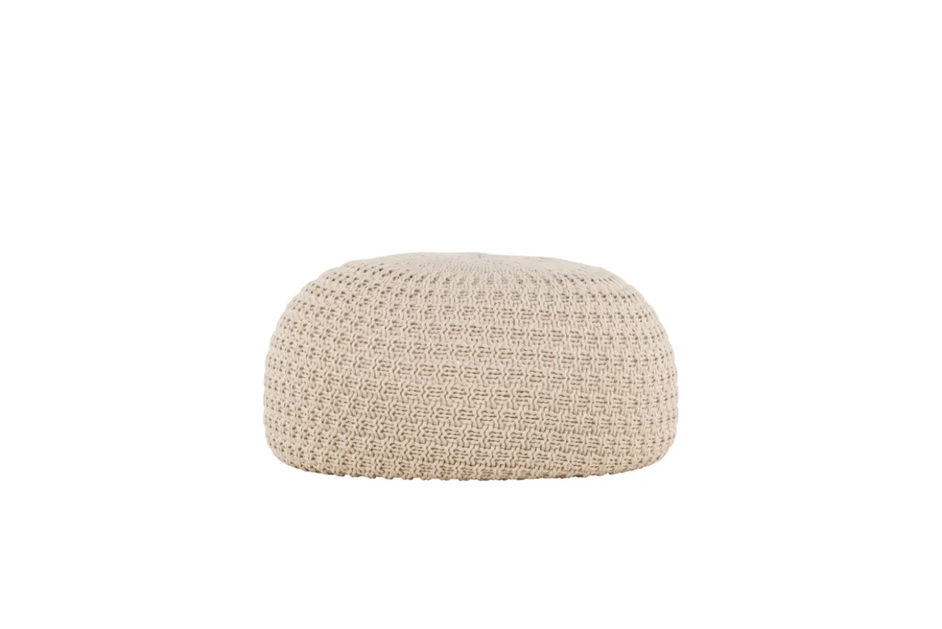 Fjôrd Poef Sam Ø45cm Beige