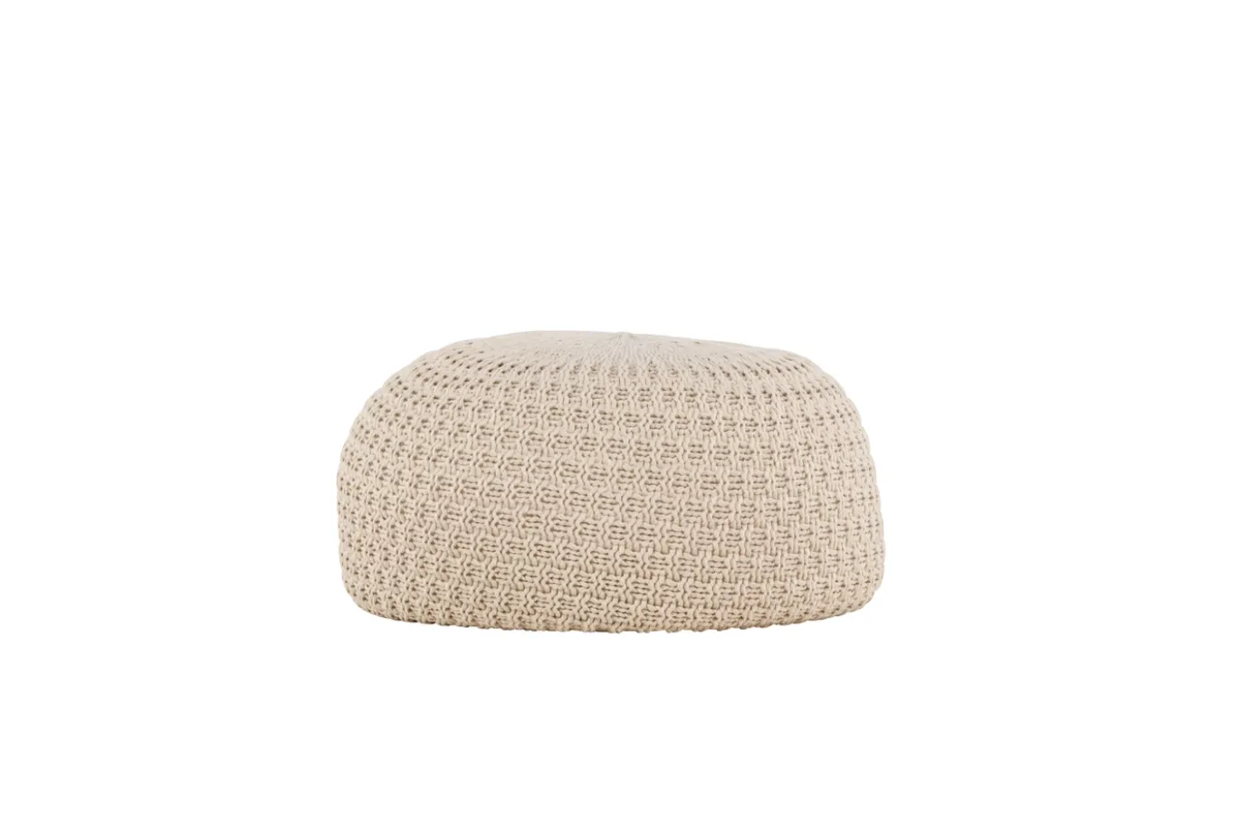 Fjôrd Poef Sam Ø45cm Beige