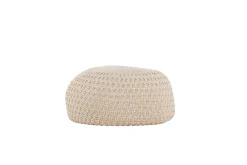 Fjôrd Poef Sam Ø45cm Beige