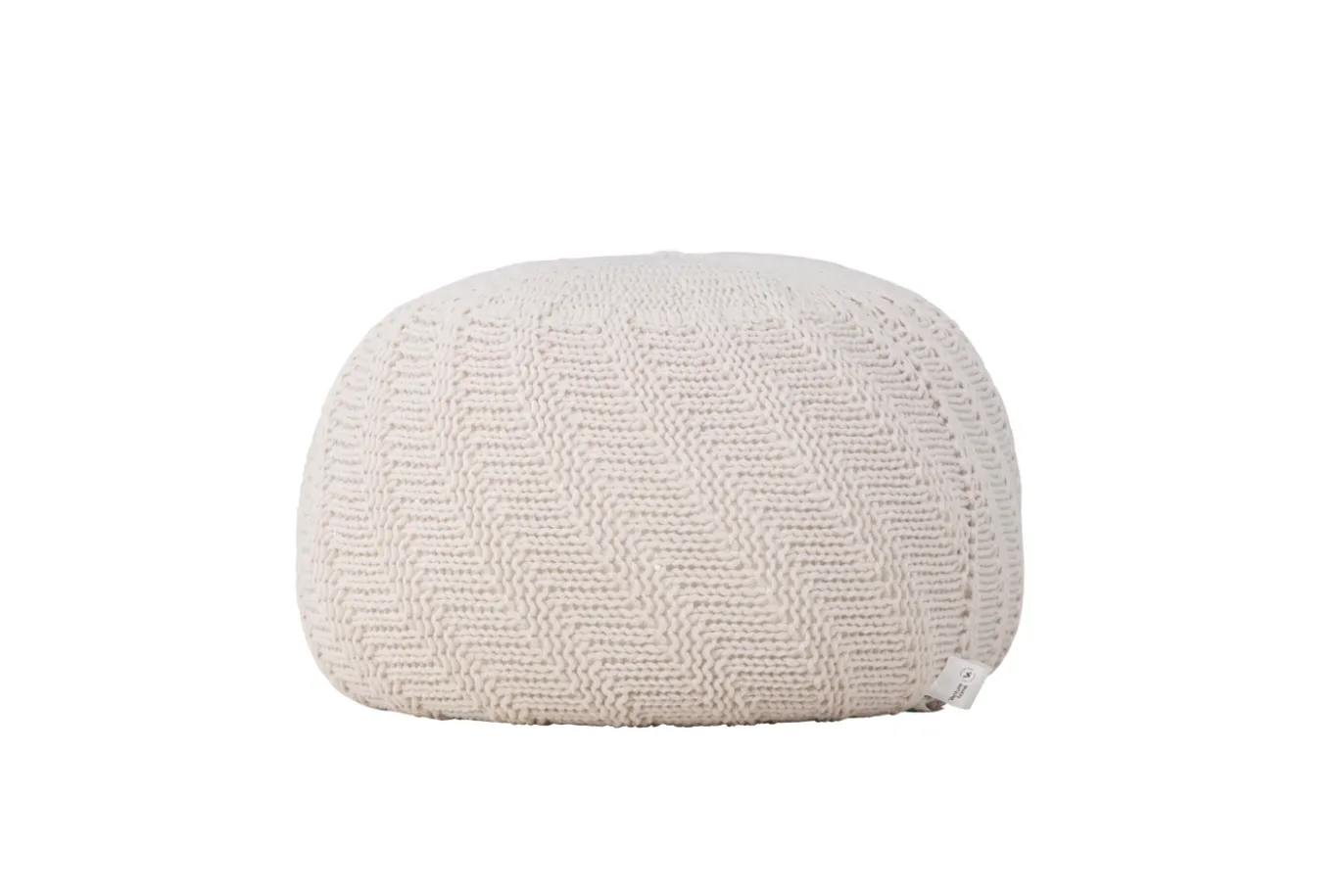 Fjôrd Poef Ted Off-White ø45cm