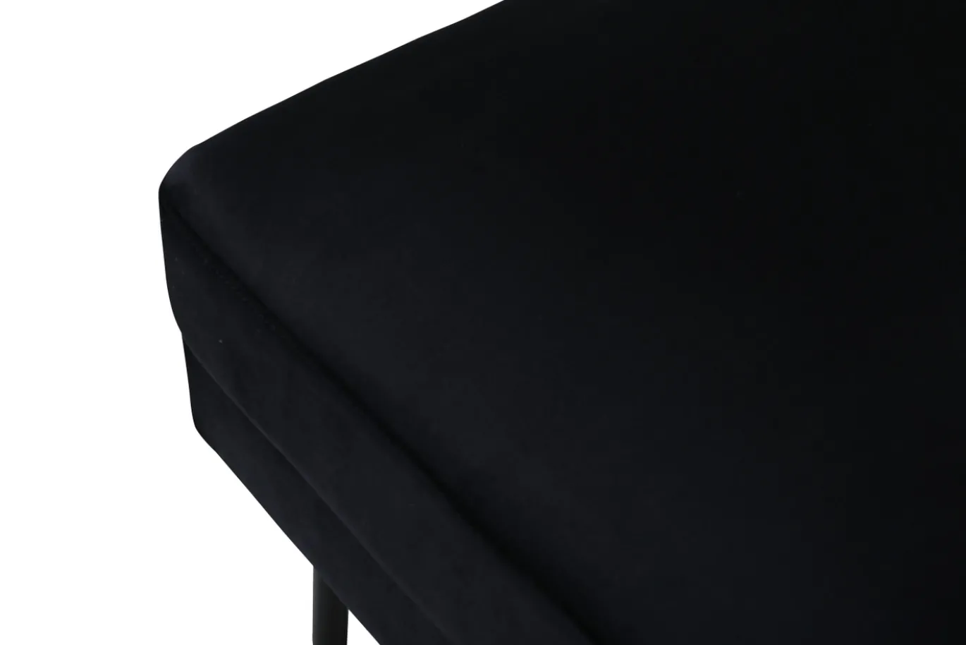 Fjôrd Poef Zoom Zwart Velvet