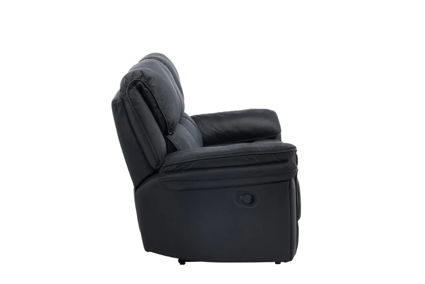 Fjôrd Relax Bank Saranda 3-zits Zwart Microfibre