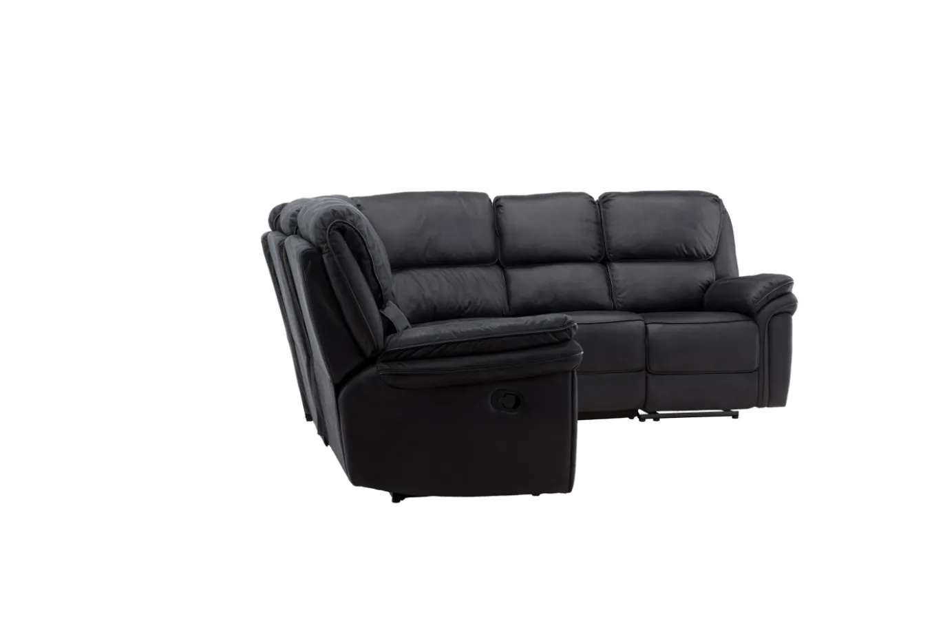 Fjôrd Relax Bank Saranda Zwart Microfibre