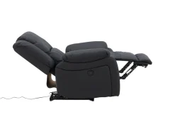 Fjôrd Relax Fauteuil Singapore 1-zits Zwart