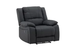 Fjôrd Relax Fauteuil Singapore 1-zits Zwart